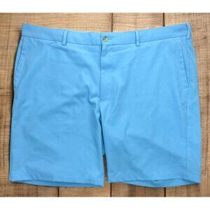 Peter Millar Mens Salem Performance Golf Shorts 42 Sky Blue